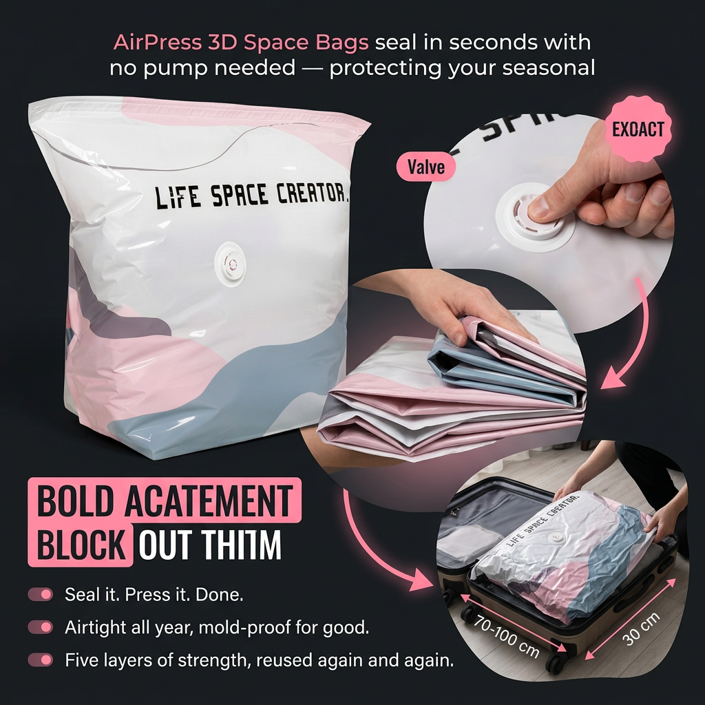 AirPress 3D Space Bags