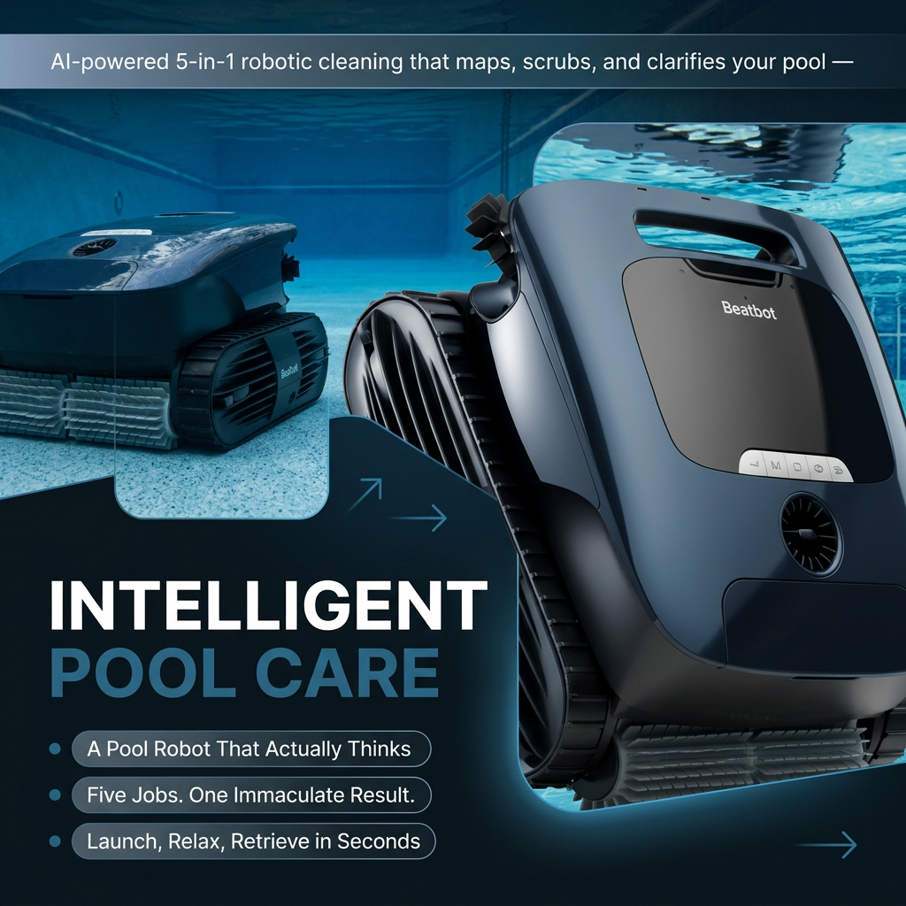 AquaSense Pro Robotic Cleaner
